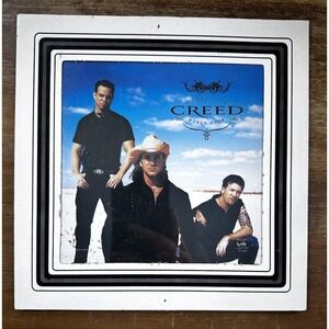 Vintage Creed Weathered World Tour Carnival Glass